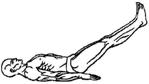 על מנת להצעיר את רקמות הערמונית, יש לבצע הרמת רגליים מאחורי הראש. 