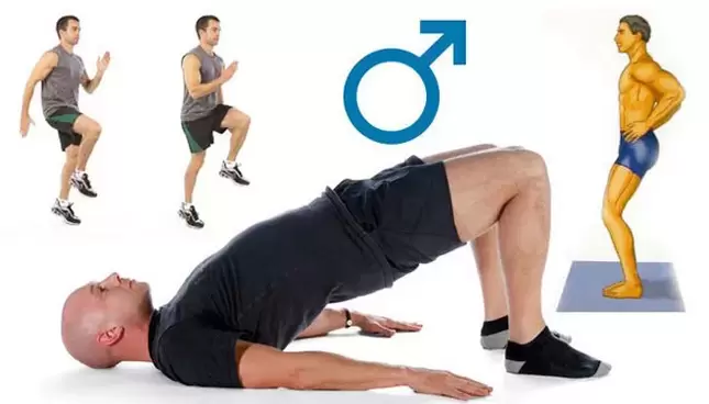 פעילות גופנית תעזור לגבר להגביר ביעילות את העוצמה